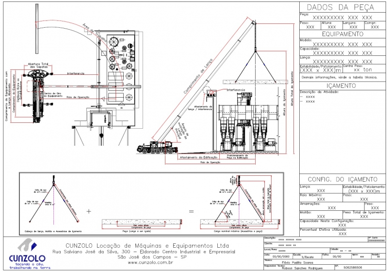 Em todas as operações um plano de rigging completo é desenvolvido para garantir controle total, segurança e eficiência em cada etapa da operação. Saiba mais!