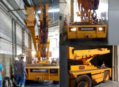 Remoção Industrial com Guindaste Industrial Broderson IC-250 Remoção Industrial com Guindaste Industrial Broderson IC-250
