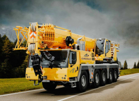 Guindaste Rodovi�rio Liebherr LTM-1100