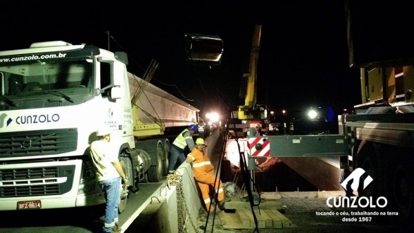 A Cunzolo participou da operação de duplicação do quil&ocirc;metro 135 em uma das rodovias mais bem conservadas do Brasil e parte essencial do maior corredor financeiro do país, a Rodovia Anhanguera.