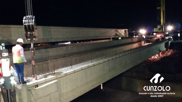 A Cunzolo participou da operação de duplicação do quil&ocirc;metro 135 em uma das rodovias mais bem conservadas do Brasil e parte essencial do maior corredor financeiro do país, a Rodovia Anhanguera.