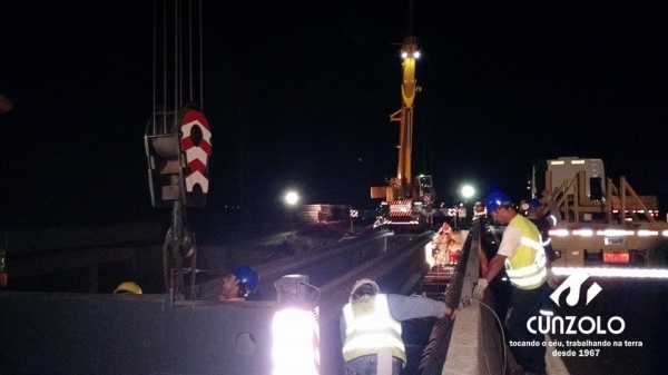 A Cunzolo participou da operação de duplicação do quil&ocirc;metro 135 em uma das rodovias mais bem conservadas do Brasil e parte essencial do maior corredor financeiro do país, a Rodovia Anhanguera.