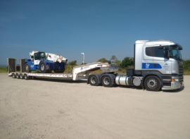 Prancha Reta 3 Eixos - Transporte Pesado e Remo��es Industriais