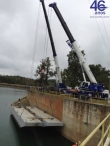 I�amento de Balsa com Guindaste em Santa Branca - SP