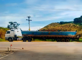 A Cunzolo realizou um Transporte rodoviário de Pindamonhangaba a Redenção da Serra realizado com Cavalo Mecânico com Carga Seca Extensiva e escolta de dois batedores credenciados. 