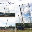 Montagem de Torres de transmissão de Energia e Telecomunicações na cidade de Ibaté-SP