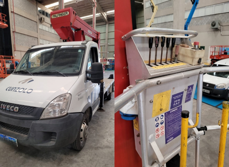 A Cunzolo oferece a Plataforma Montada sobre Caminhão Palfinger P200, uma combinação excepcional de versatilidade, segurança e eficiência. 