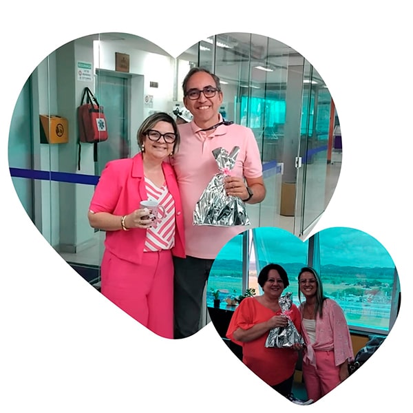 Outubro Rosa na Cunzolo Outubro Rosa na Cunzolo