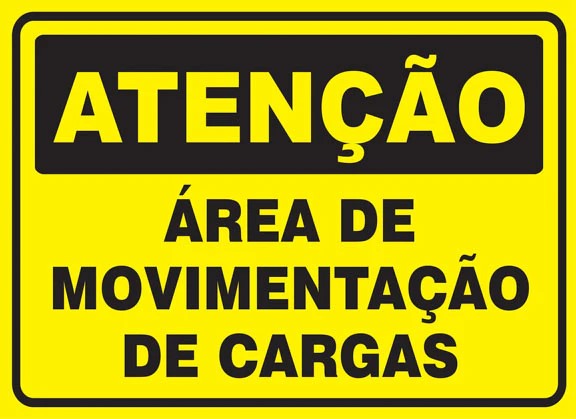 Placa Sinalização Atenção Placa Sinalização Atenção