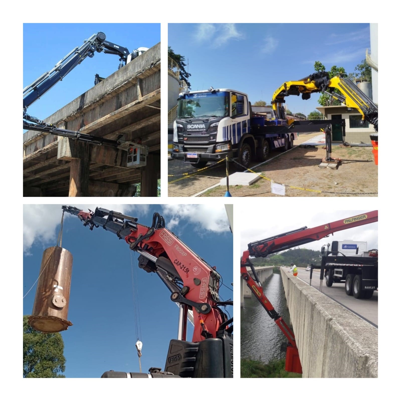 Palfinger, Fassi, Hiab Palfinger, Fassi, Hiab