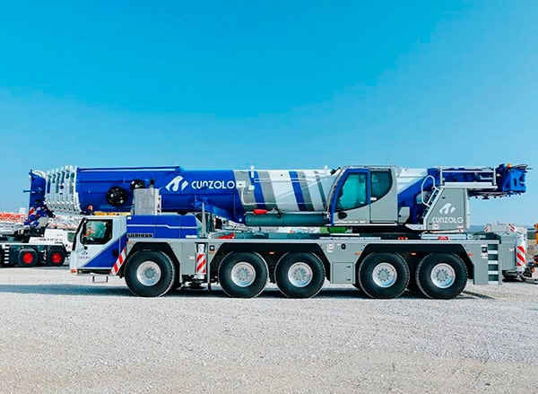 Locação de Guindaste Rodoviário Liebherr LTM 1230 na Cunzolo Locação de Guindaste Rodoviário Liebherr LTM 1230 na Cunzolo