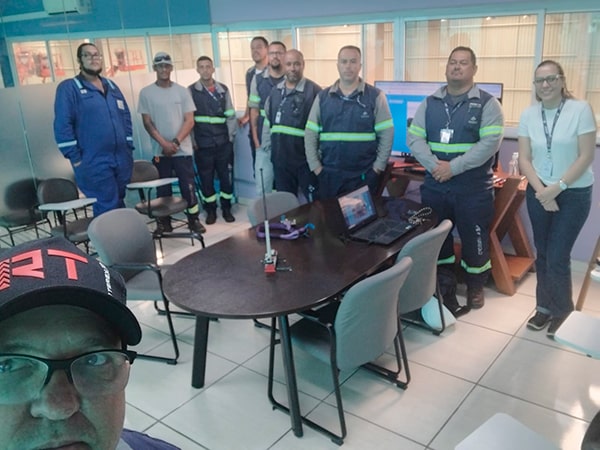 Cunzolo em treinamento Cunzolo em treinamento