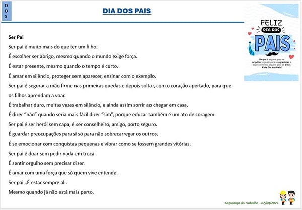 Dia dos Pais na Cunzolo Dia dos Pais na Cunzolo