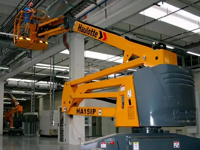 Alugar Plataforma com Lança Articulada Haulotte HA15IP Alugar Plataforma com Lança Articulada Haulotte HA15IP