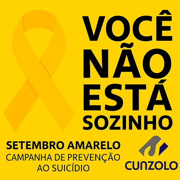 Setembro Amarelo na Cunzolo Setembro Amarelo na Cunzolo