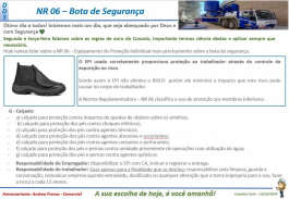 Seguran�a em pauta: EPIs e boas pr�ticas
