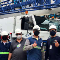 Parada de manuten��o � com a equipe Cunzolo