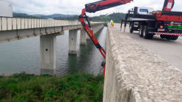 No primeiro m�s do ano, a PA 19000 realiza inspe��o em pontes em S�o Paulo