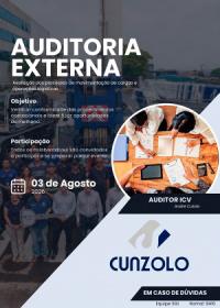 Cunzolo Inicia Auditoria Externa de Recertificação da ISO 45001